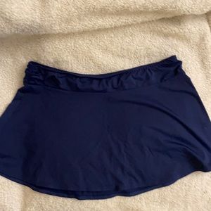 💕Lands’ End bikini bottom cover up skirt